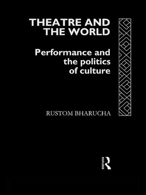 cover image of Theatre and the World